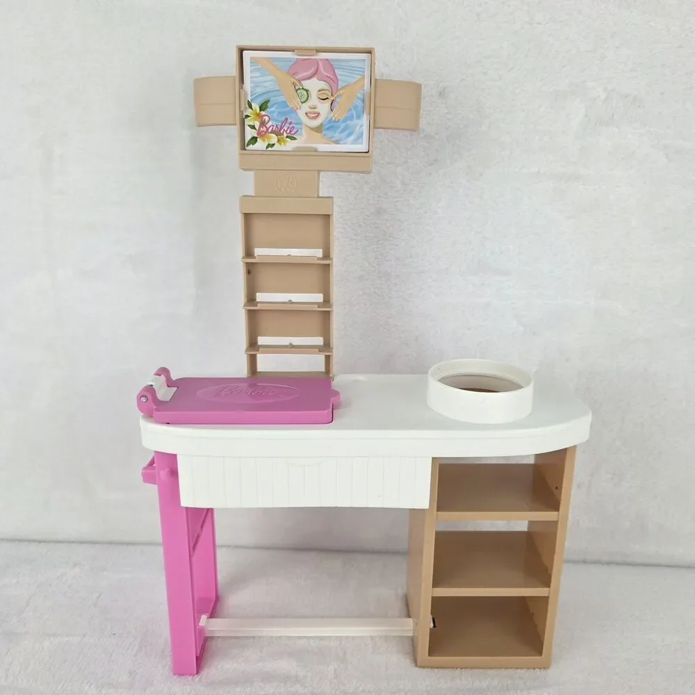 2019 Barbie Face Mask Spa Day Playset Counter & Spa Tub Replacement